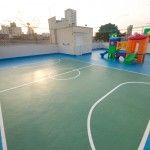 Impermeabilização de terraço com playground
