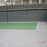 Impermeabilização de quadra poliesportiva e área de lazer