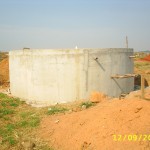 Impermeabilização de reservatório de água