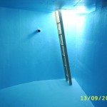 Impermeabilização de reservatório de água