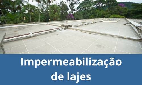 Impermeabilização de lajes