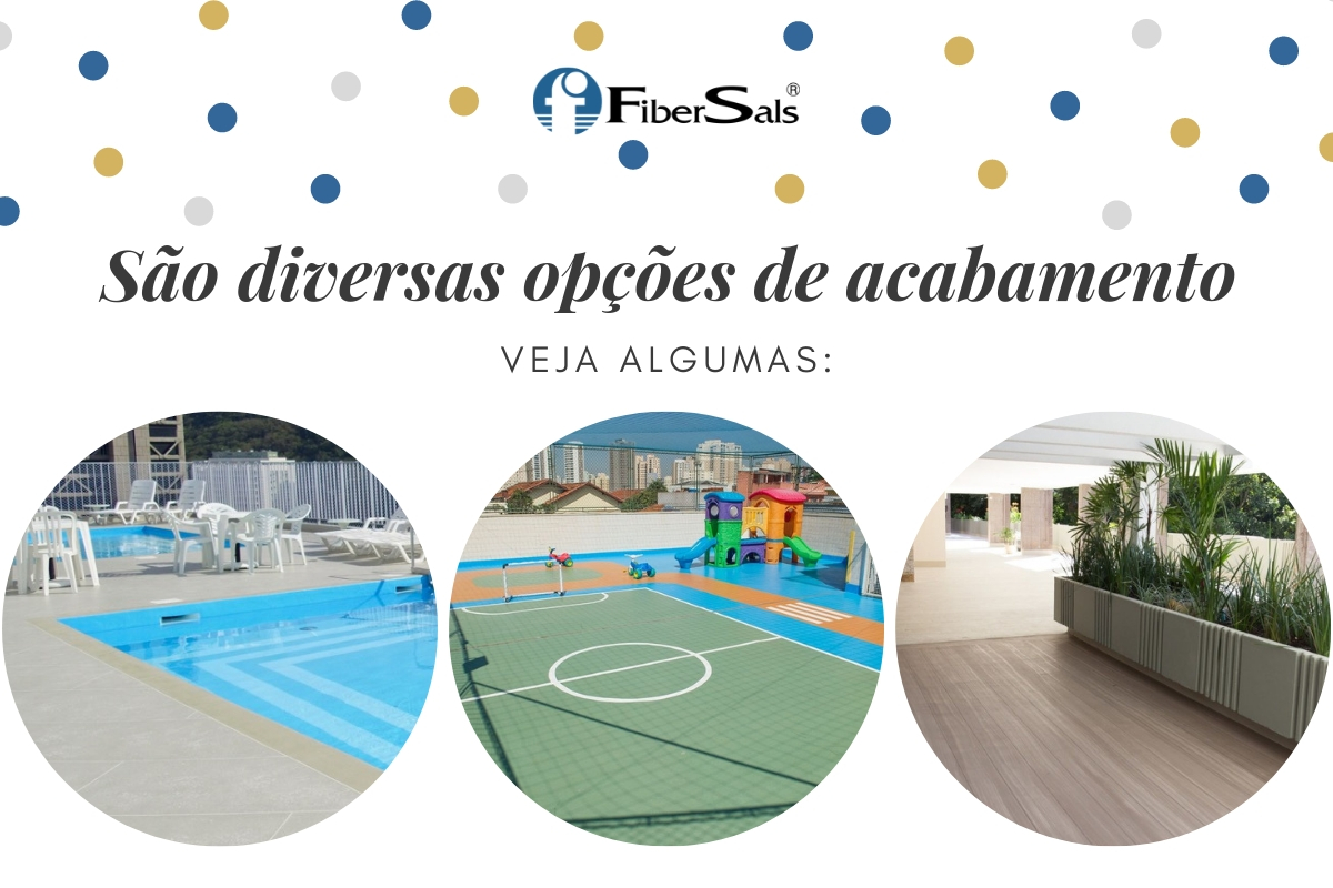 sistema fibersals funciona opções de acabamento