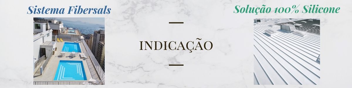 sistema fibersals solução 100% silicone fibersals impermeabilização