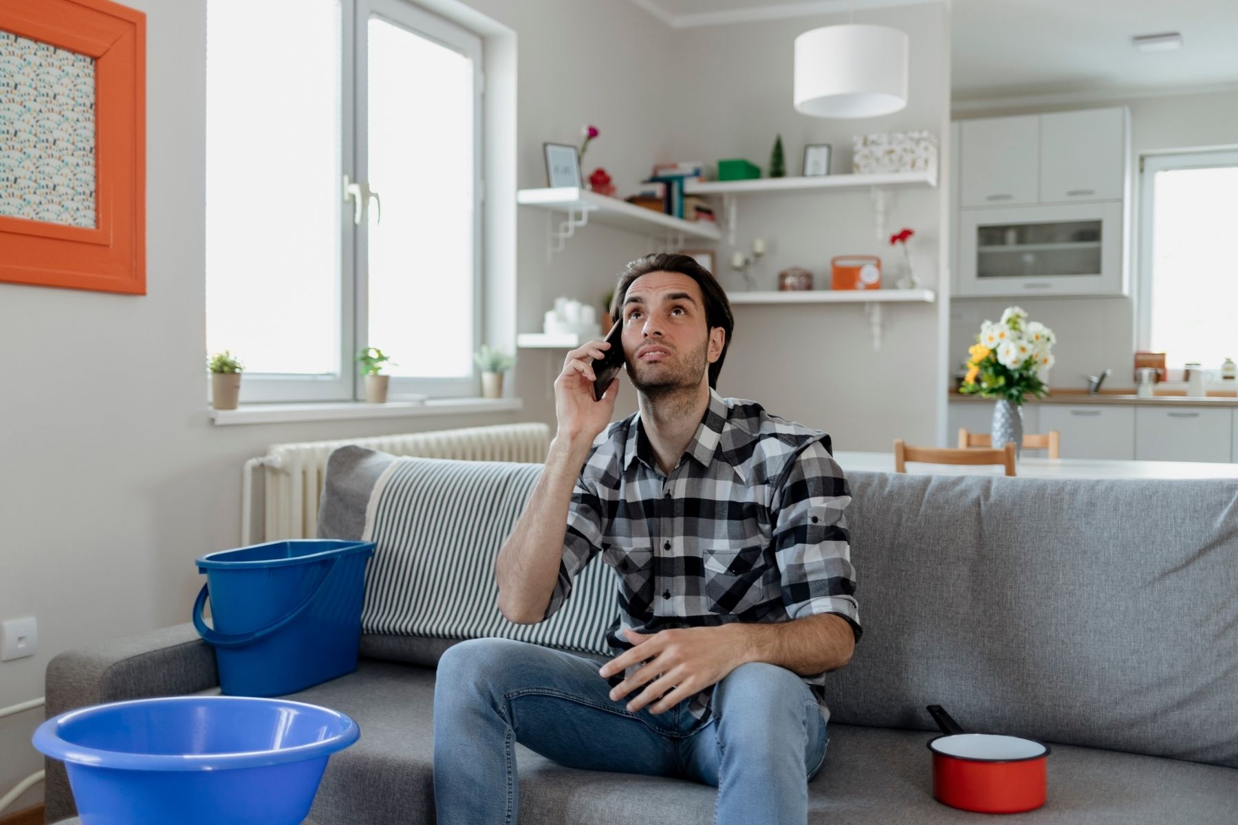 infiltração em apartamento novo