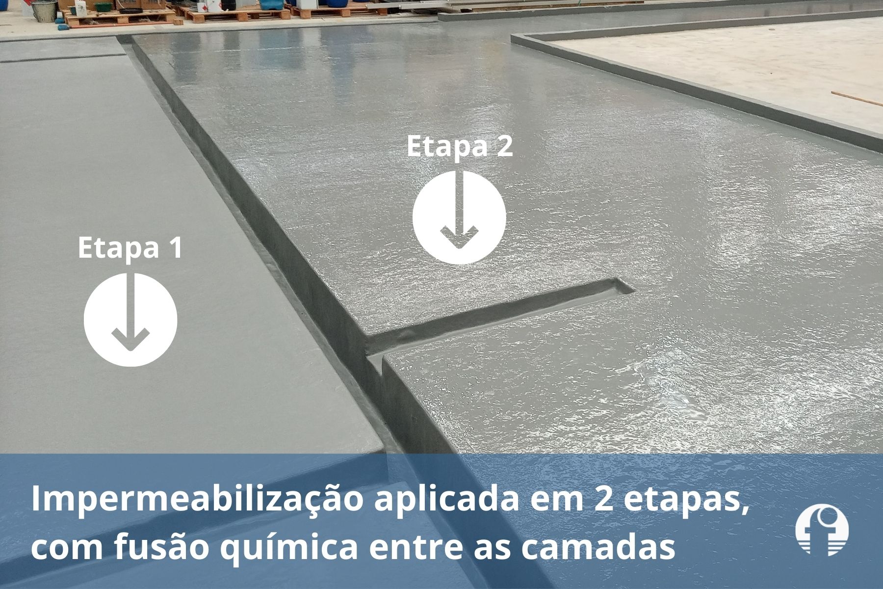 impermeabilização de bacia de contenção química tanque