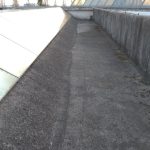 Lajes de cobertura antes da impermeabilização