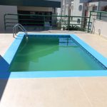 impermeabilização em terraço com acabamento agregado sistema fibersals poliéster flexível