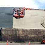 Impermeabilização de tanque clarificador com poliéster flexível Sistema Fibersals