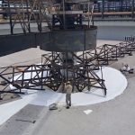 Impermeabilização de tanque clarificador com poliéster flexível Sistema Fibersals