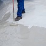 Impermeabilização de tanque clarificador com poliéster flexível Sistema Fibersals