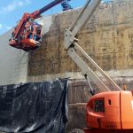 Impermeabilização de tanque clarificador com poliéster flexível Sistema Fibersals