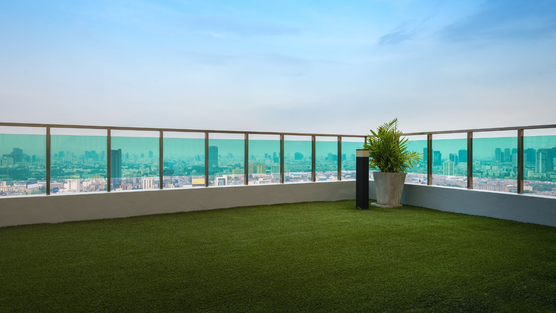 piso para terraço grama sintética