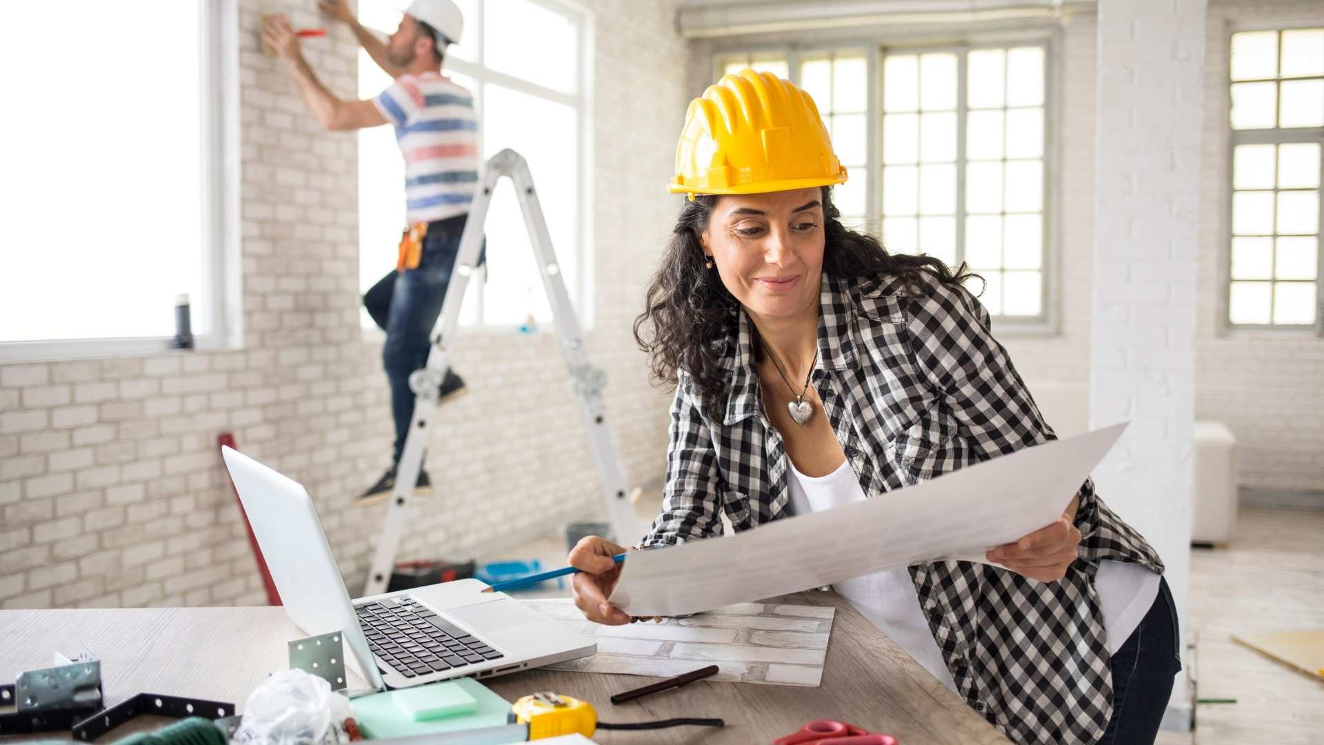 obra em apartamento