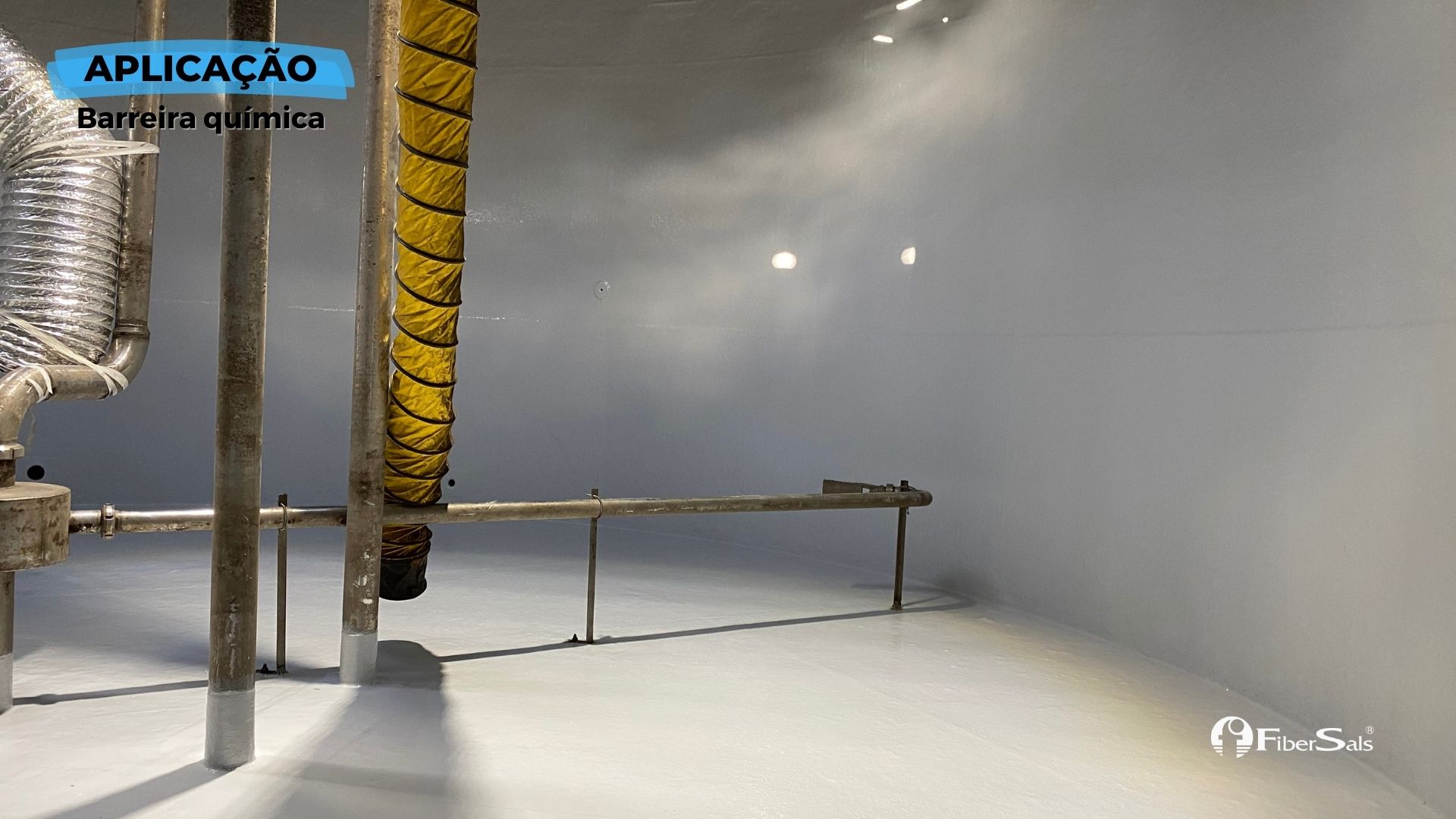 impermeabilização de tanque de equalização resistência química