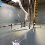 impermeabilização de tanque de equalização com sistema fibersals
