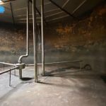 tanque equalizador antes da impermeabilização