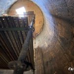 andaime para impermeabilização de reservatório