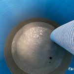 impermeabilização de reservatório com poliéster flexível sistema fibersals