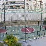 Impermeabilização de quadra poliesportiva e terraço na Gávea